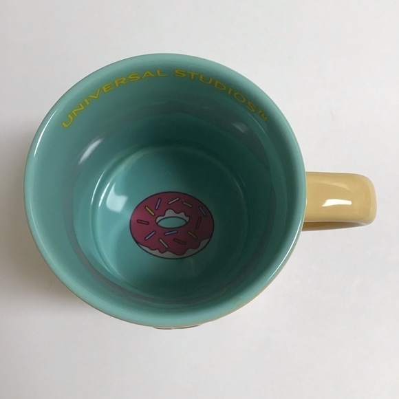 Homer Simpson 3D Coffee Mug You Fry It I’ll Eat It Universal Studios 2008 Retro - Picture 8 of 14